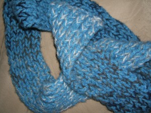 My First Knitted Scarf